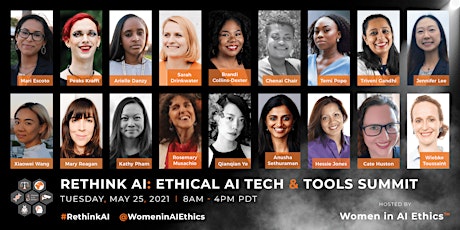 RETHINK AI: ETHICAL AI TECH & TOOLS SUMMIT primary image