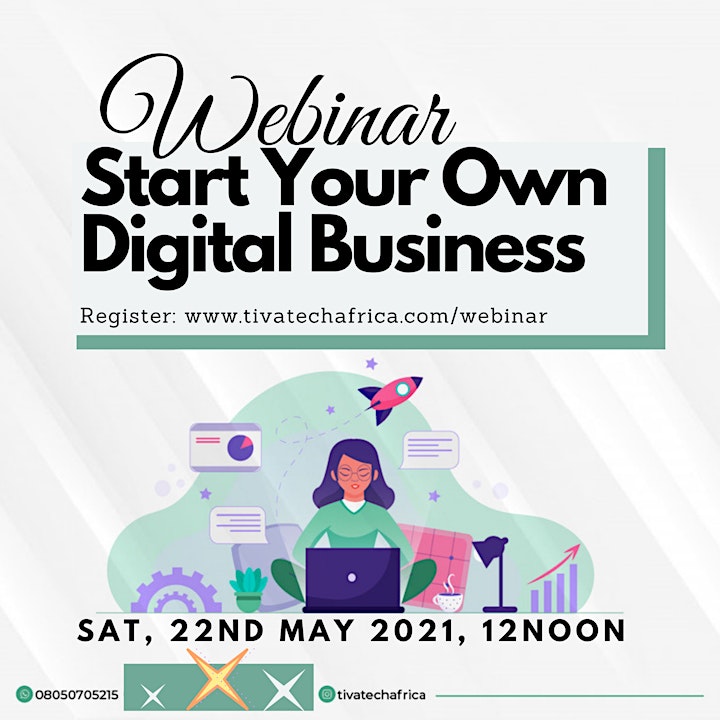 WEBINAR - How To Start Your Own Digital Business image