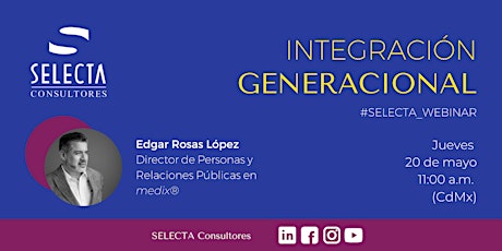Imagen principal de Integración Generacional . #Selecta_Webinar