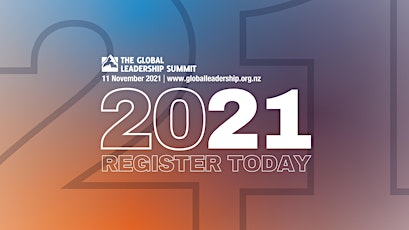 The Global Leadership Summit 2021 - New Zealand primary image