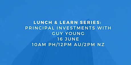 Lunch & Learn - Principal Investments with Guy Young primary image