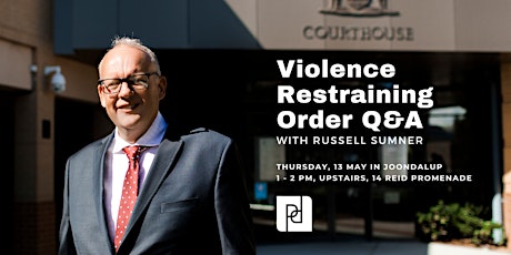 Violence Restraining Order Q&A Joondalup - June 2021 primary image
