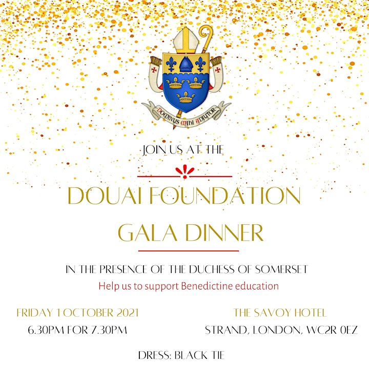 Douai Foundation Charity Gala - individual tickets image