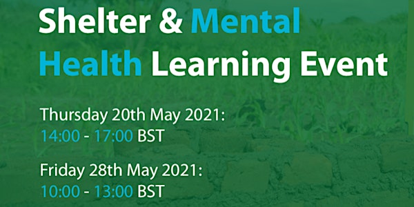 Humanitarian Shelter and Mental Health Learning Event