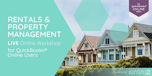 Rentals & Property Management Workshop for QuickBooks Online Users primary image