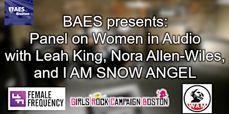 BAES Panel: Women in Music and Audio primary image