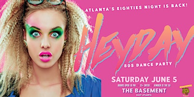 Heyday – ’80s Dance Party
