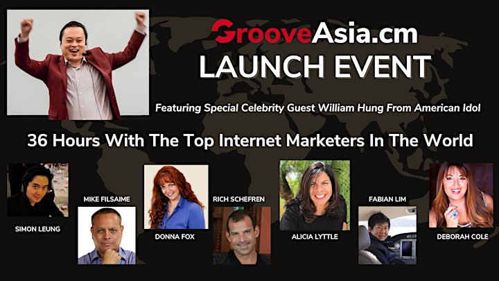  [KL One-Time Only] GrooveAsia.cm Launch Event: 36-Hour Virtual Summit image 