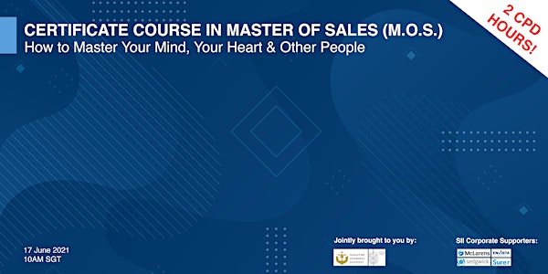 Singapore Insurance Institute [SII] MASTER OF SALES (M.O.S)