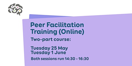 Online training: Peer Support Facilitation (25 May and 1 June) primary image