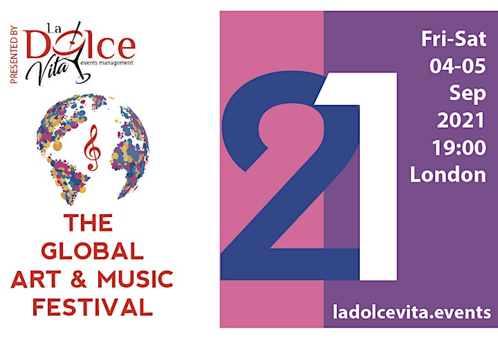 La Dolce Vita Global Art & Music Festival 2021 image