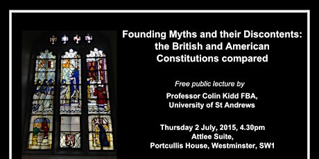 Founding Myths and their Discontents - lecture by Prof. Colin Kidd primary image