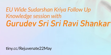 Relax, Recharge, Rejuvenate - Free LIVE session with Sri Sri