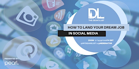 How to Land Your Dream Job In Social Media