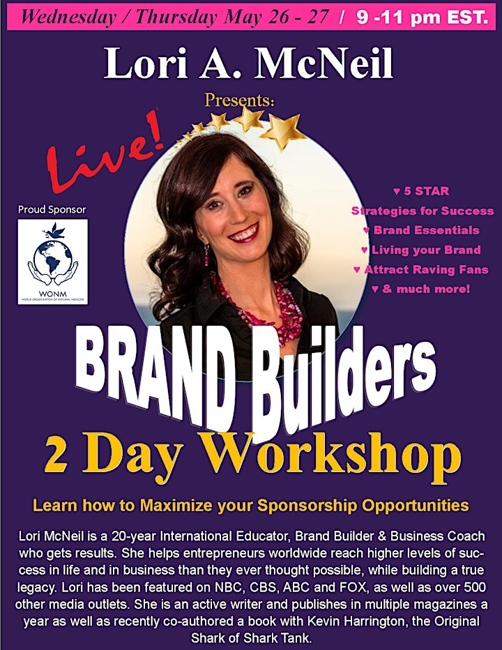 
		Brand Builders Workshop with Lori A. McNeil image
