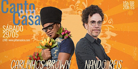 Imagen principal de Canto em Casa 56 | Nando Reis e Carlinhos Brown