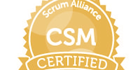 Virtual Certified ScrumMaster (CSM) live and online over 3 days primary image