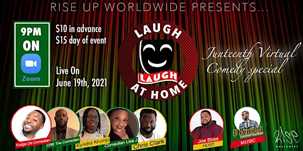 Laugh at Home - Juneteenth Comedy Special