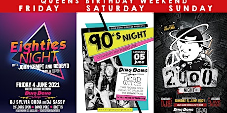 80s 90s 2000s Nights | Queens Birthday Weekend primary image
