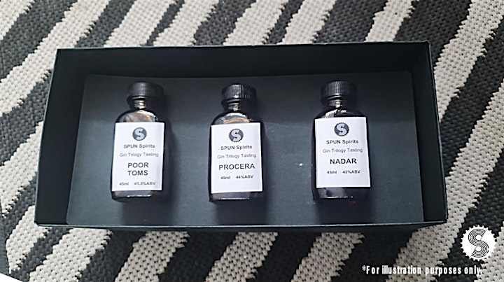  Gin Trilogy - Taste Finest Craft Gins from 3 Different Countries image
