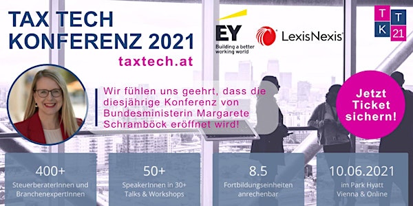 TAX TECH KONFERENZ WIEN 2021 - Exklusive Video On-Demand Ausstellung