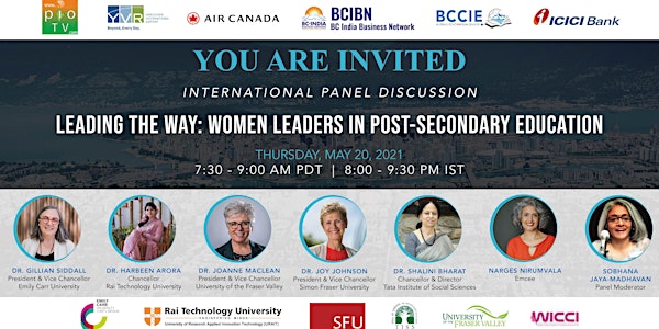 Leading the Way: Women Leaders in Post-secondary Education