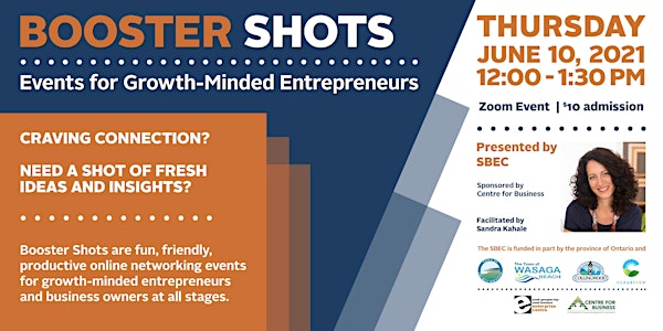 Booster Shots - Networking Event for Entrepreneurs - Session #2