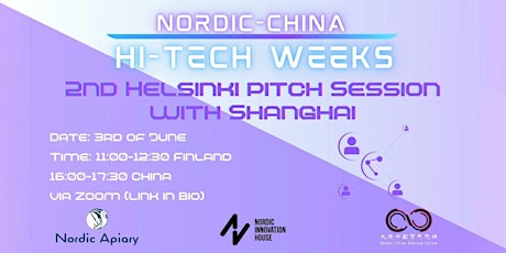 Hi-Tech Week Pitch Session Round 2 | Helsinki  primärbild