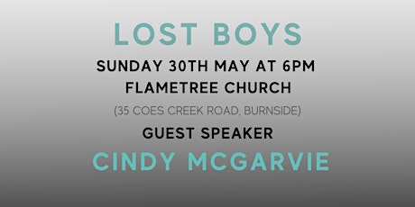 Lost Boys with Cindy McGarvie primary image