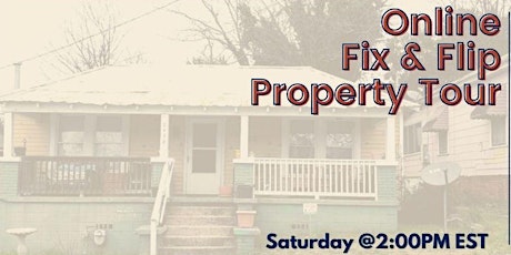 Online Fix & Flip Deal Property Tour in SC