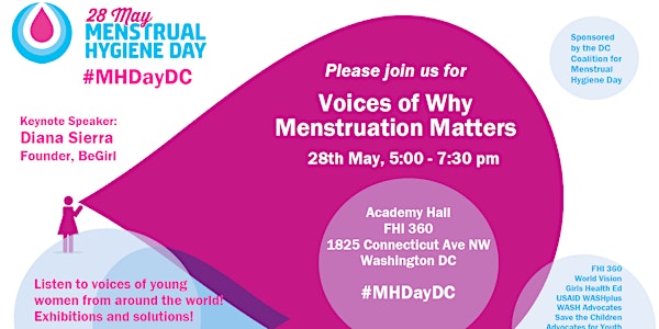 THE VOICES OF WHY MENSTRUATION MATTERS