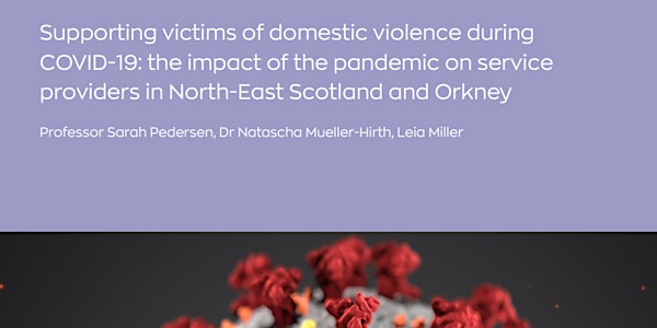 Webinar: Supporting victims of domestic violence during COVID-19