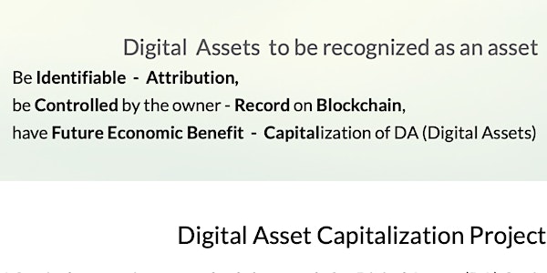 Blockchain & Smart Contracts for Digital Assets - what do you want to know?