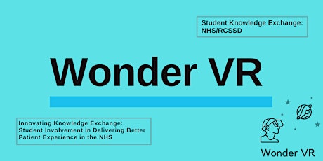 'Wonder VR' Project Sharing Event - Virtual Reality primary image