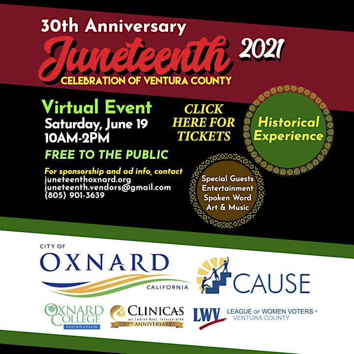 30th Anniversary Juneteenth Celebration presented JCVC image