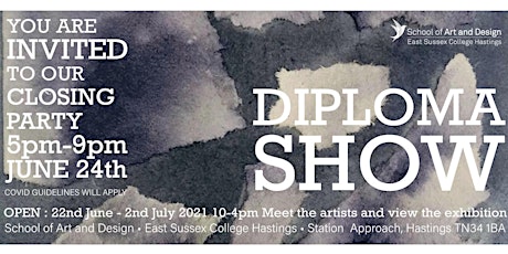 East Sussex College Hastings Diploma Show - Art Exhibition primary image