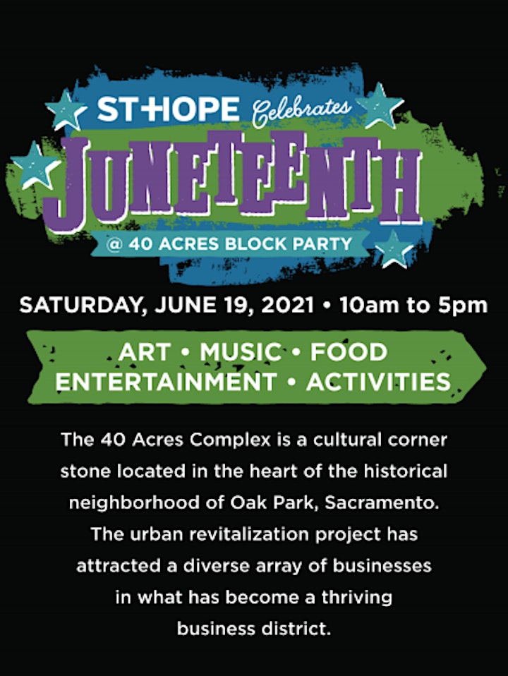 
		Juneteenth @ 40 Acres Block Party image
