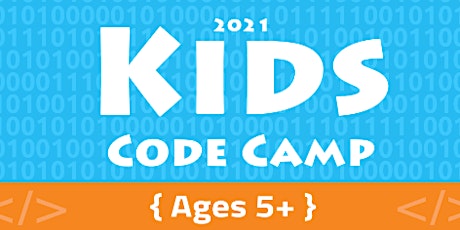 Primaire afbeelding van Kids Code Camp Virtual 2021
