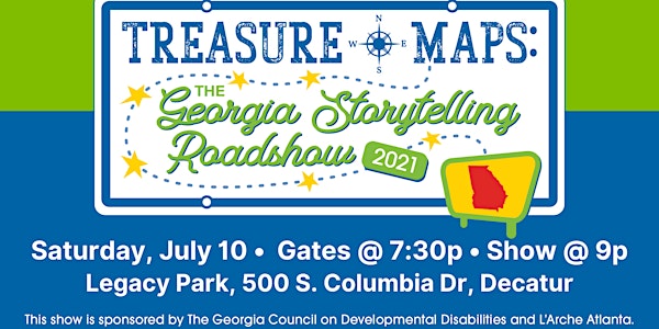 Treasure Maps: The Georgia Storytelling Roadshow ~ Atlanta Night!