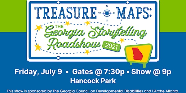 Treasure Maps: The Georgia Storytelling Roadshow ~ Dahlonega Night!