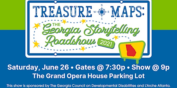 Treasure Maps: The Georgia Storytelling Roadshow ~ Macon Night!