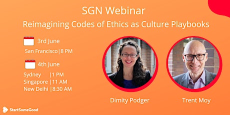 Reimagining Codes of Ethics as Culture Playbooks: SGN Webinar primary image
