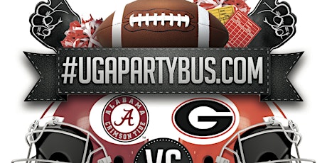 UGA Party Bus - Alabama Crimson Tide vs. UGA primary image