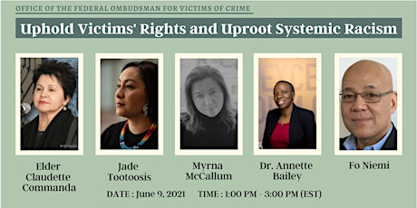 Uphold Victims' Rights and Uproot Systemic Racism primary image