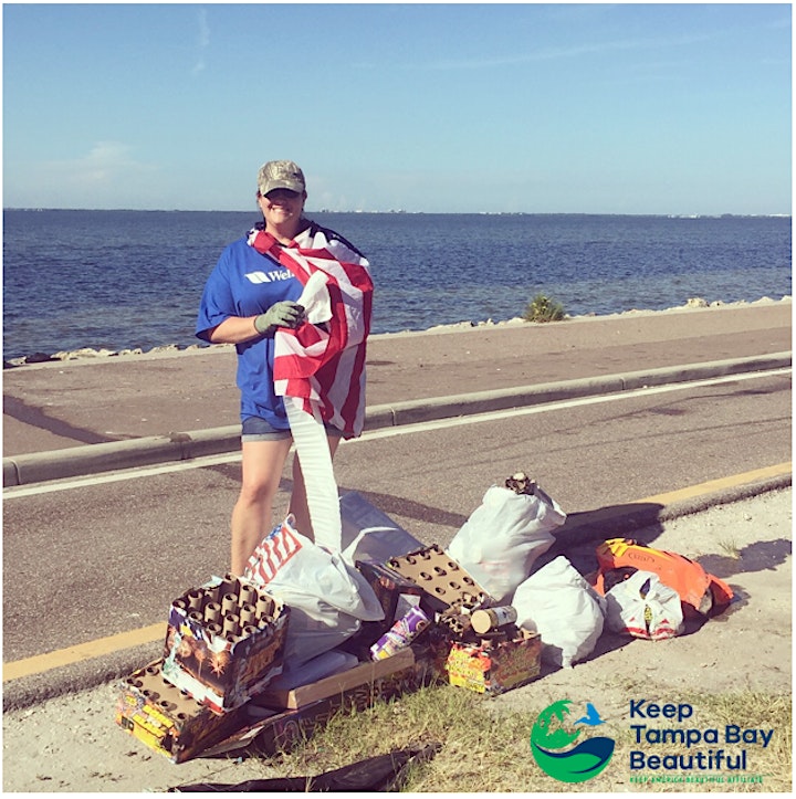 Keep Tampa Bay Beautiful's After the  Fireworks Cleanup image
