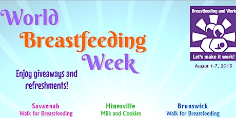 WALK For BREASTFEEDING celebrating World Breastfeeding Week 2015 primary image