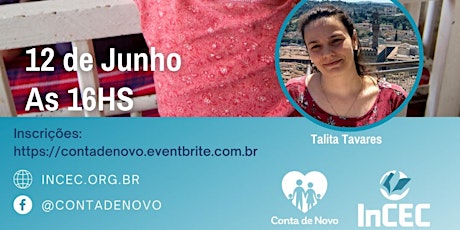 Imagem principal do evento Conta de Novo - Palestra de Junho - 2021