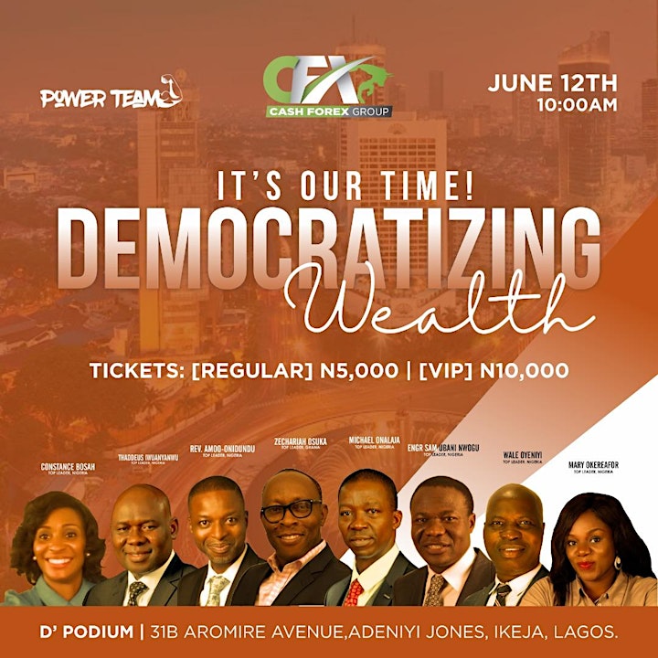 Democratizing Wealth | Lagos Mirkout