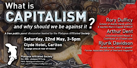 Panel: What is Capitalism, and why should we be against it? primary image