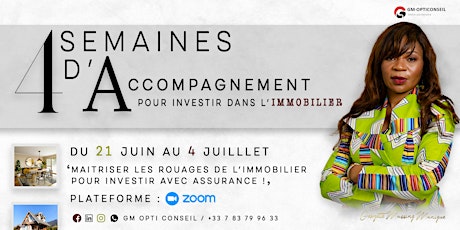 Image principale de 4 semaines d’accompagnement pour investir dans l’immobilier !